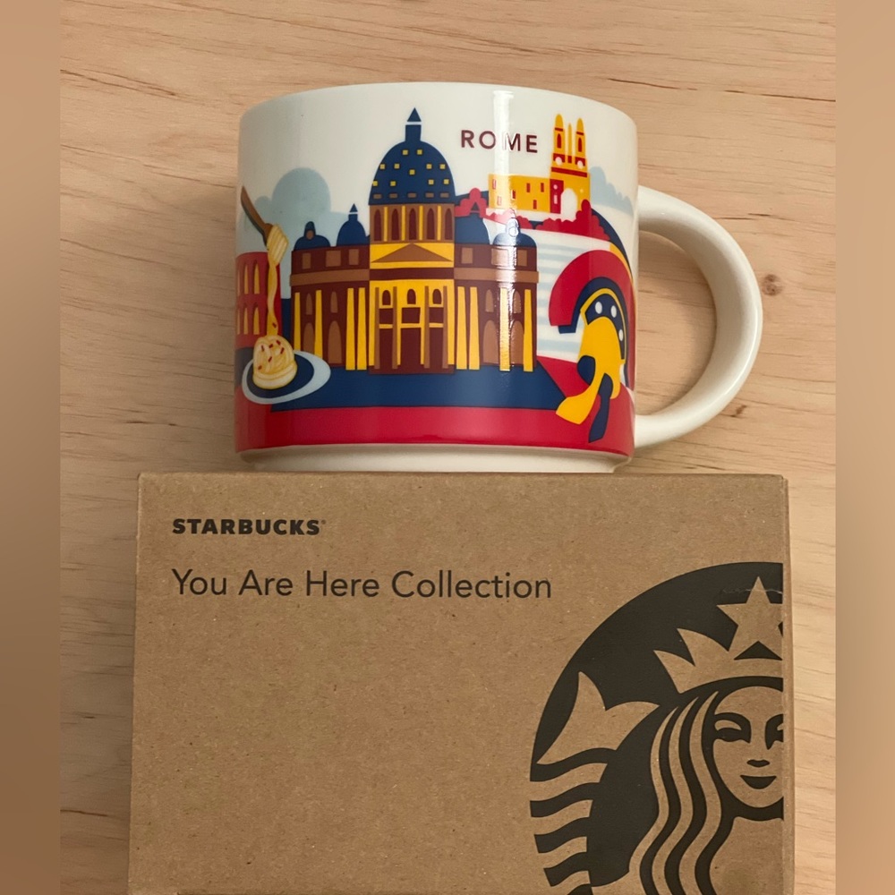 Starbucks You are Here Collection - Rome Italy New in Box NWT mug